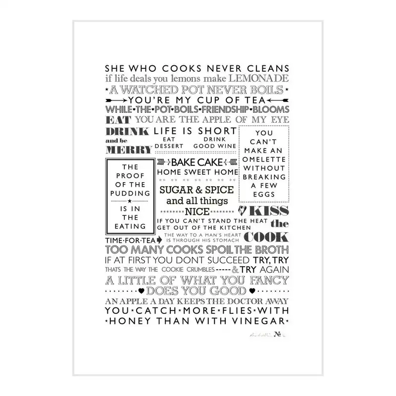Plakat She Who Cooks, 30x40 cm Bonami Ostatnie sztuki