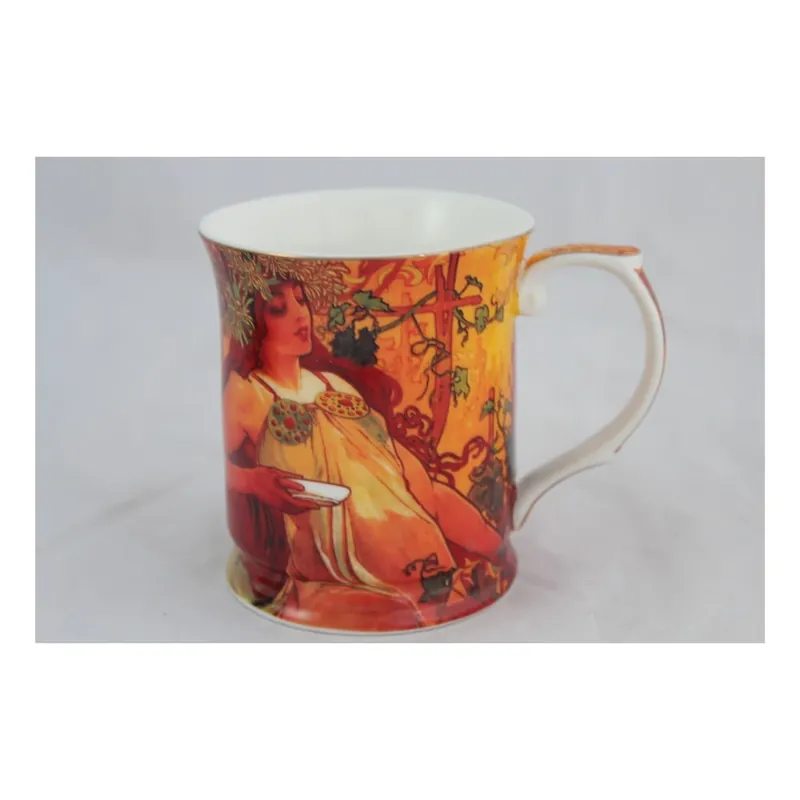 Ostatnie sztuki Alfons Mucha - kubek "Jesień", 0,4 l Bonami