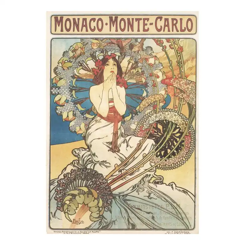 Obraz "Monaco - Monte Carlo" Bonami Popularny