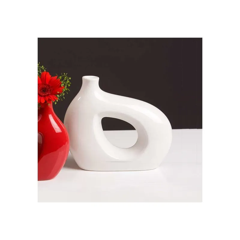 Rabat Wazon Marna 18 cm, biały Bonami