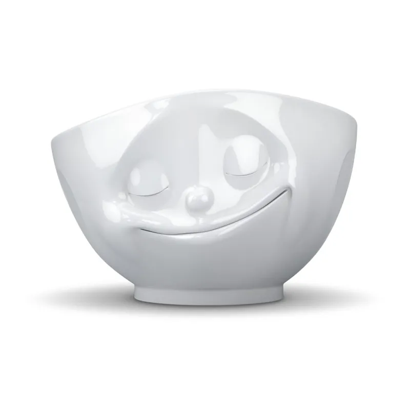 Biała porcelanowa szczęśliwa miska 58products Bonami Super okazja