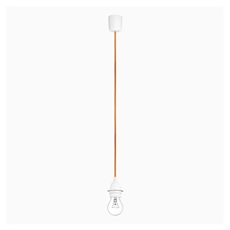 Wiszący kabel Uno+, pomarańczowy/biały Bonami Tani