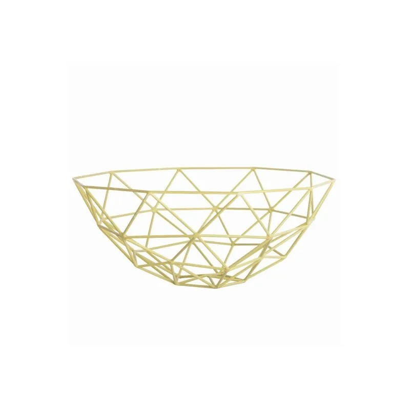 Dostępne od ręki Miska Triangle Dusty Yellow Bonami