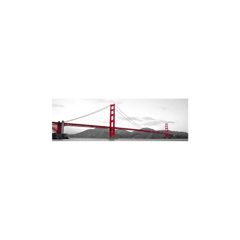 Popularny Obraz na szkle San Francisco, 40x120 cm Bonami