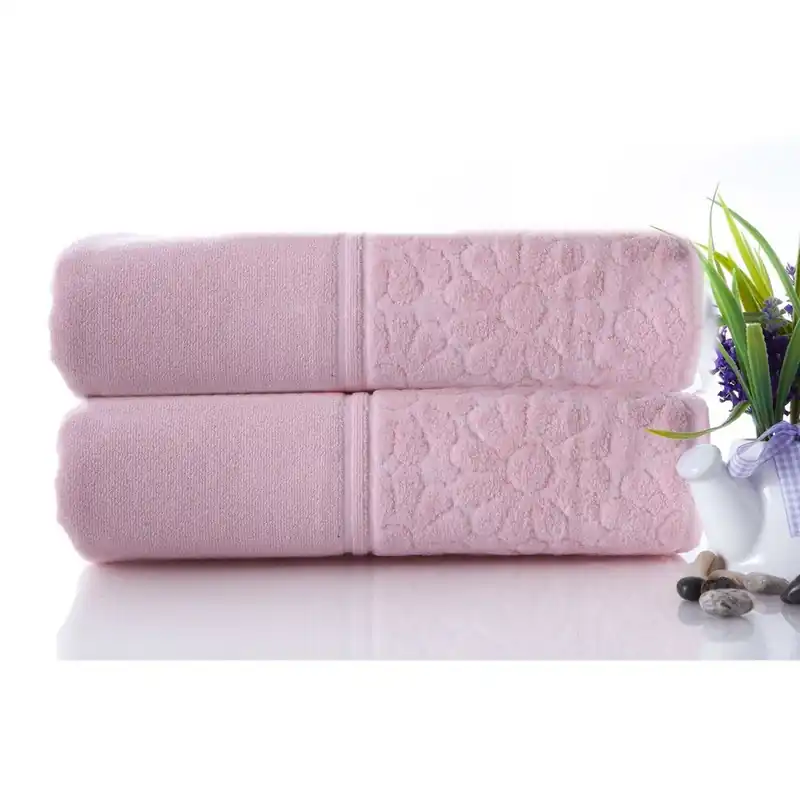 Wyprzedaż Zestaw 2 ręczników Samba Pink, 50x90 cm Bonami
