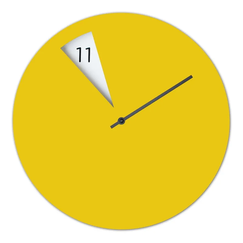 Zegar Freakishclock Yellow Bonami Nowy
