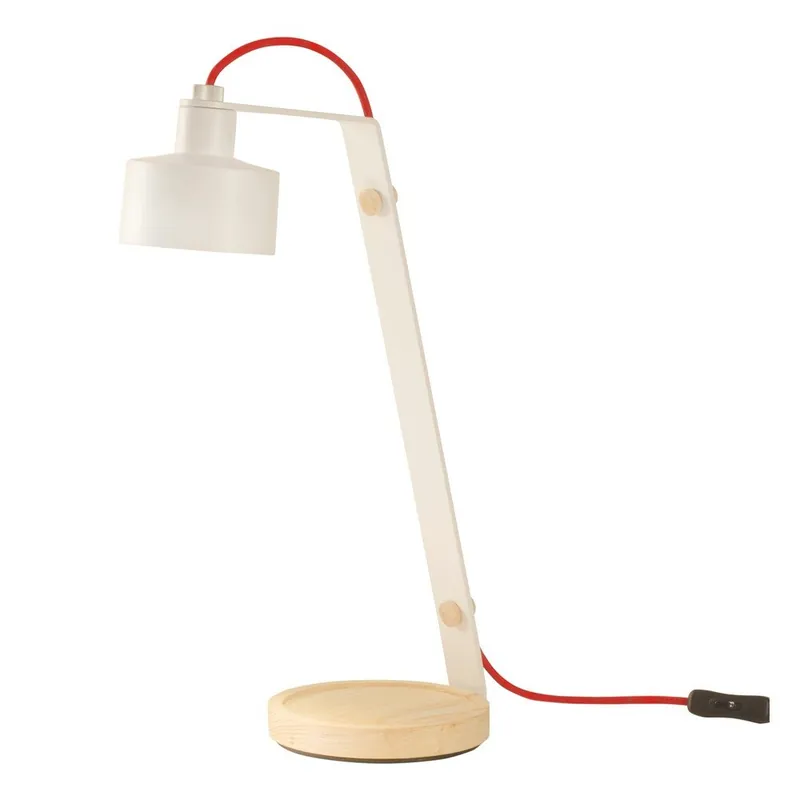 Najlepsza cena Lampa stołowa (LED) Jazz white/red Bonami