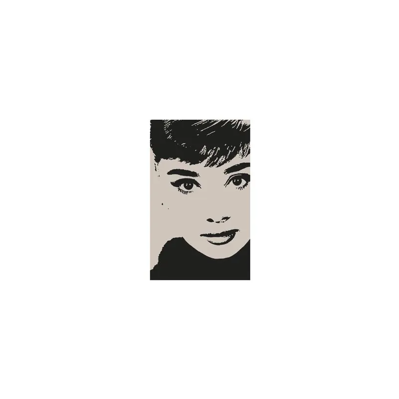 Ostatnie sztuki Fotoobraz Stencil Audrey, 51x81 cm Bonami