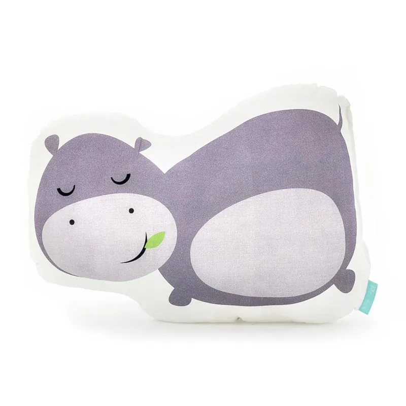 Ograniczona ilość Poduszka bawełniana Mr. Fox Hippo 40x30 cm Bonami