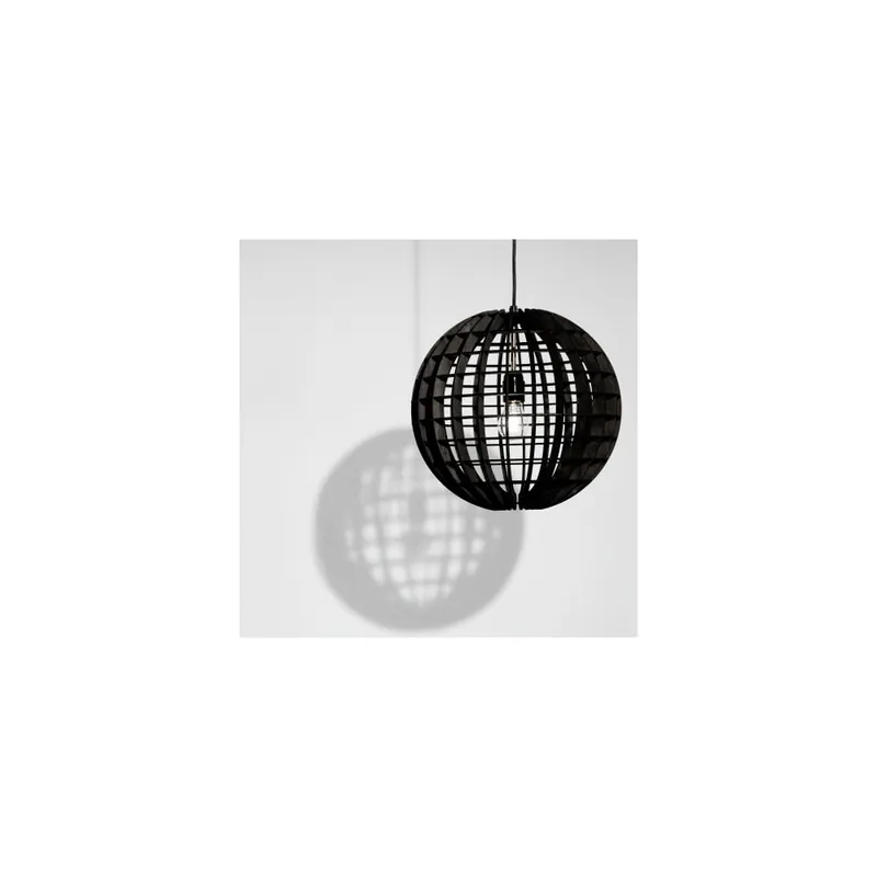 Obniżka ceny Lampa Large Hemmeshere, czarna Bonami