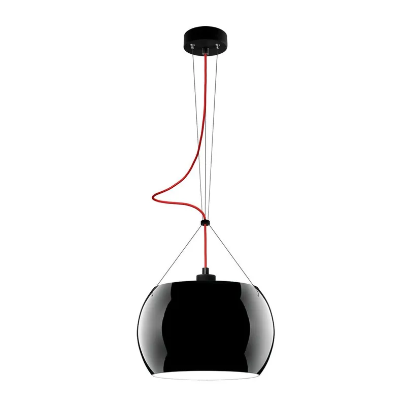 Kup teraz Lampa MOMO, black opal/red Bonami