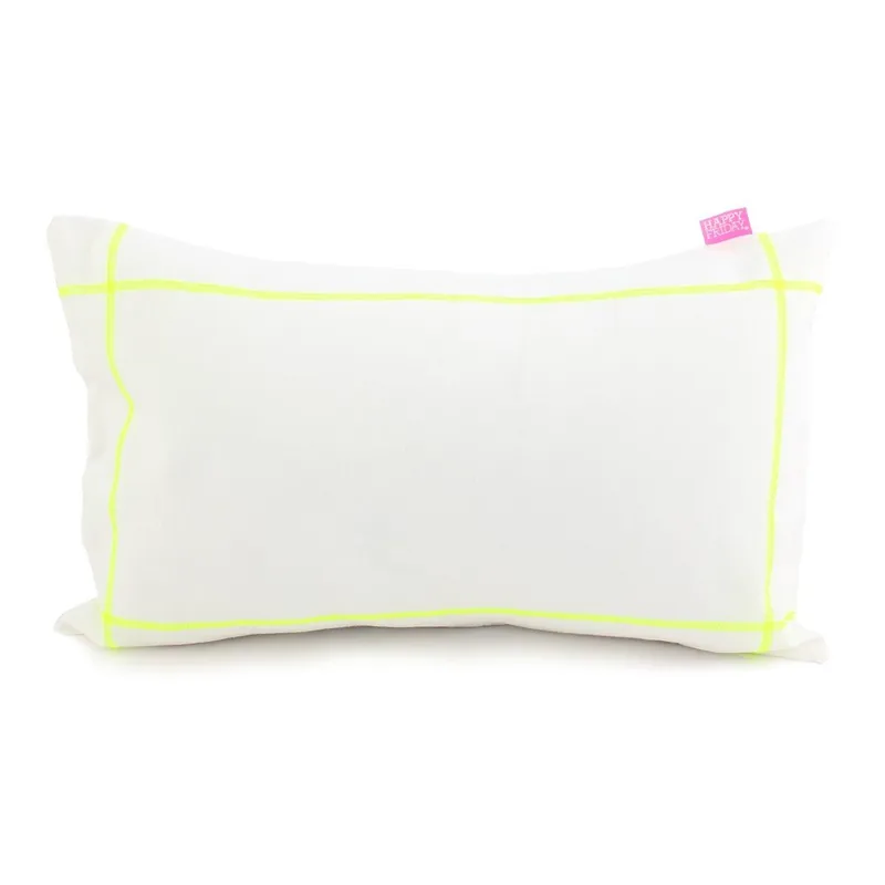 Poszewka na poduszkę Basic Fluor yellow, 50 x 30 cm Bonami Premium