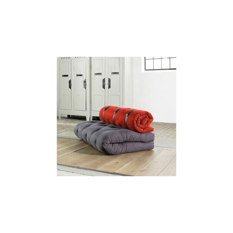 Sofa rozkładana Karup Buckle Up Gray/Red Bonami Kup online
