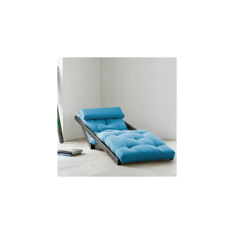 Cena promocyjna Szezlong Karup Figo Wenge/Horizon Blue, 70 cm Bonami
