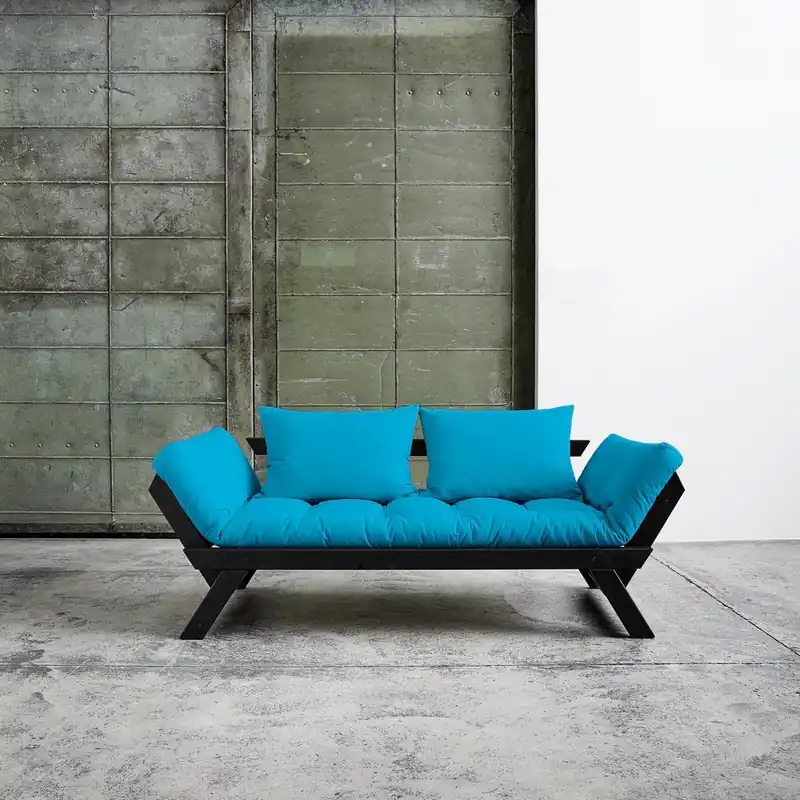 Zniżka Sofa Karup Bebop Black/Horizon Blue Bonami