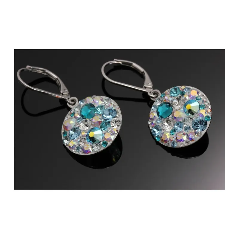 Ekspresowa dostawa Kolczyki Swarovski Elements Aqua Mix Bonami