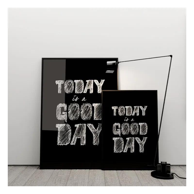 Do wyczerpania zapasów Plakat Today is a good day, 50x70 cm Bonami
