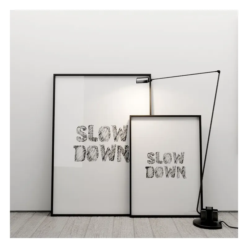 Plakat Slow down, 50x70 cm Bonami Tylko do końca tygodnia