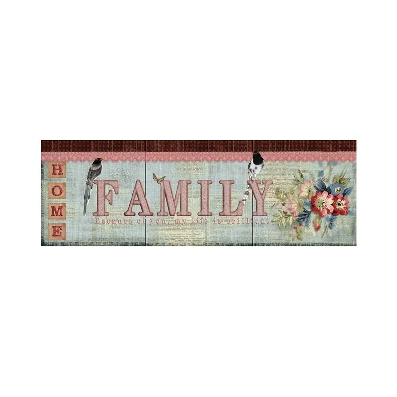 Bezpieczne zakupy Obraz Family, 90x30 cm Bonami