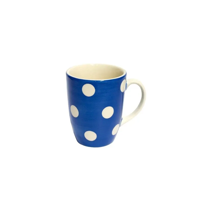 Dodaj do koszyka Kubek w kropki French Blue Mug Bonami