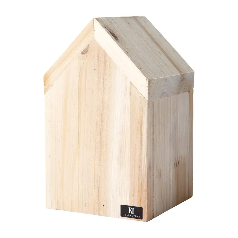 Domek dekoracyjny 16 cm, drewniany Bonami Dodaj do koszyka