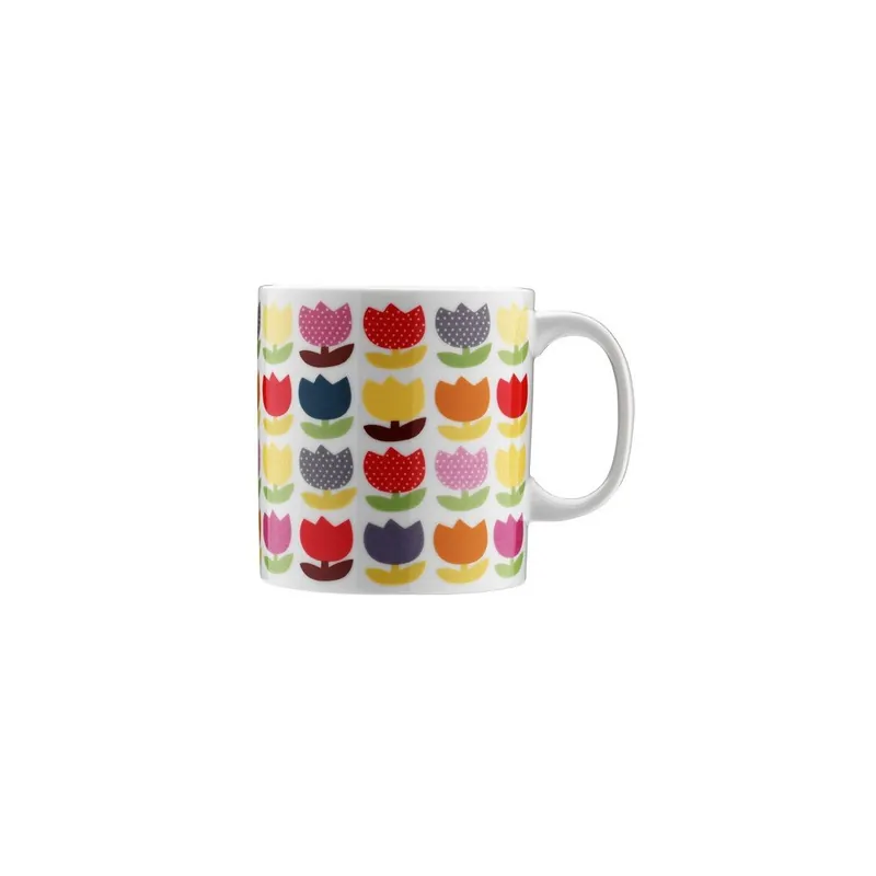 Do wyczerpania zapasów Porcelanowy kubek Tulipany, 300 ml Bonami