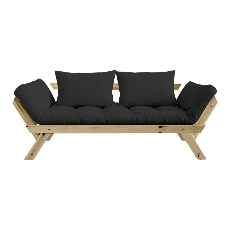 Sofa rozkładana Karup Design Bebop Natural Clear/Dark Grey Bonami Tani