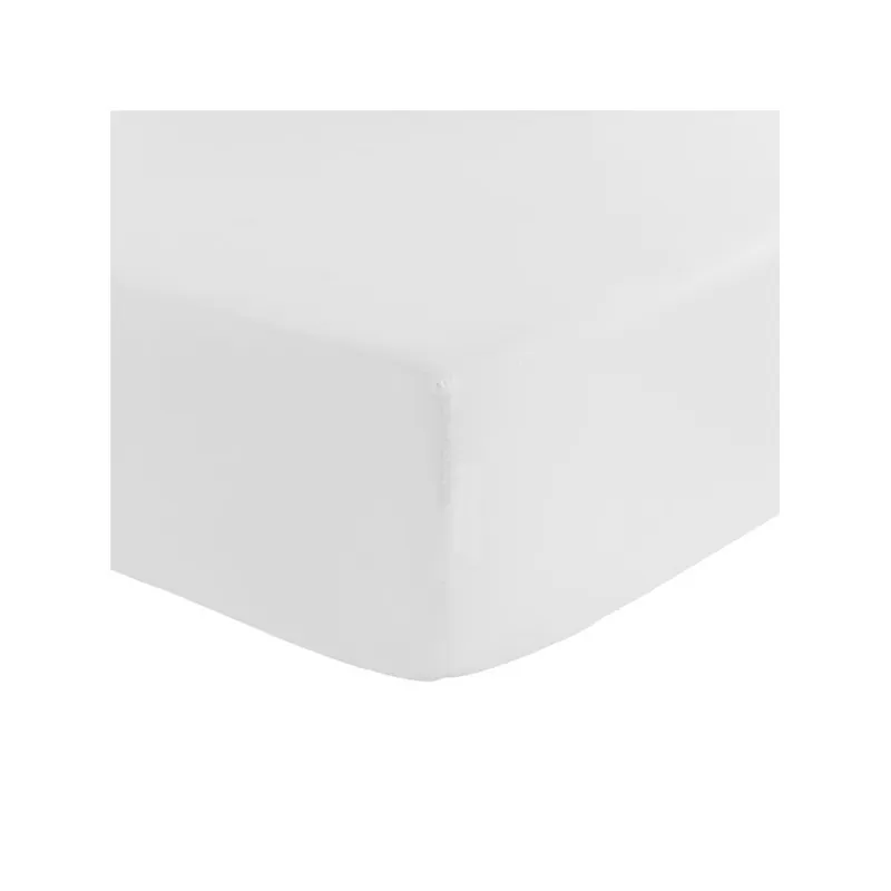 Wyjątkowa oferta Białe elastyczne prześcieradło HF Living Basic, 90x200 cm Bonami