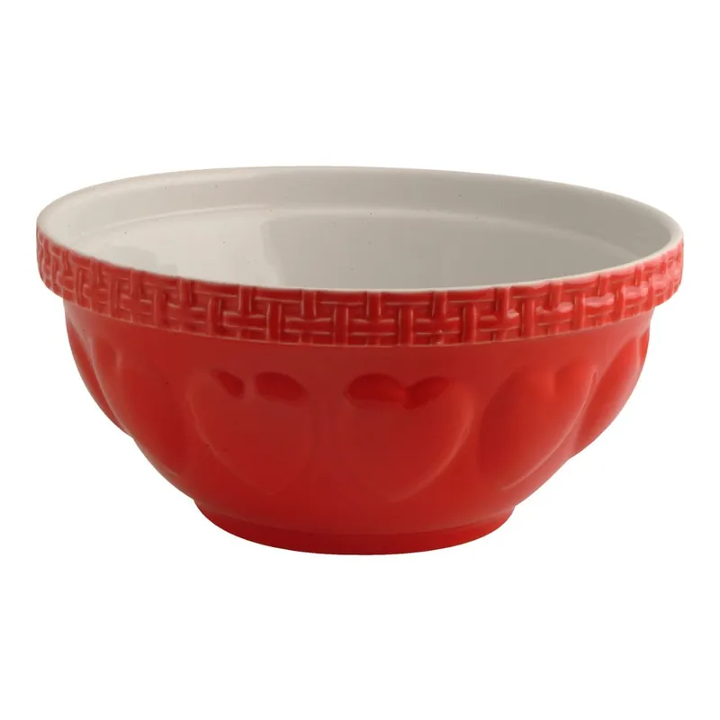 Czerwona misa kamionkowa Mason Cash Heart Red, ⌀ 29 cm Bonami Cena promocyjna