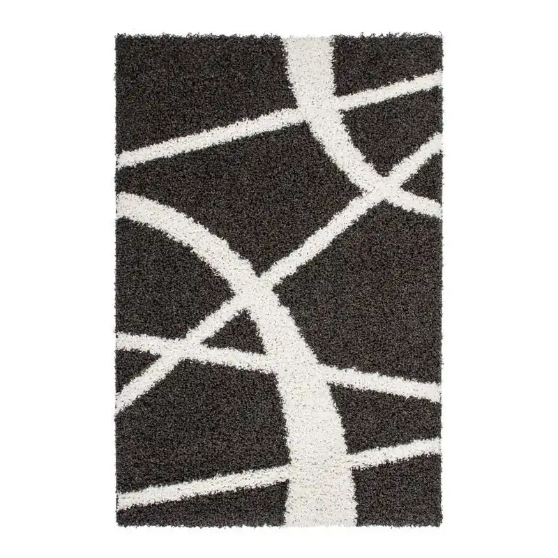 Ograniczona ilość Dywan Twister 300 Anthracite, 120x160 cm Bonami