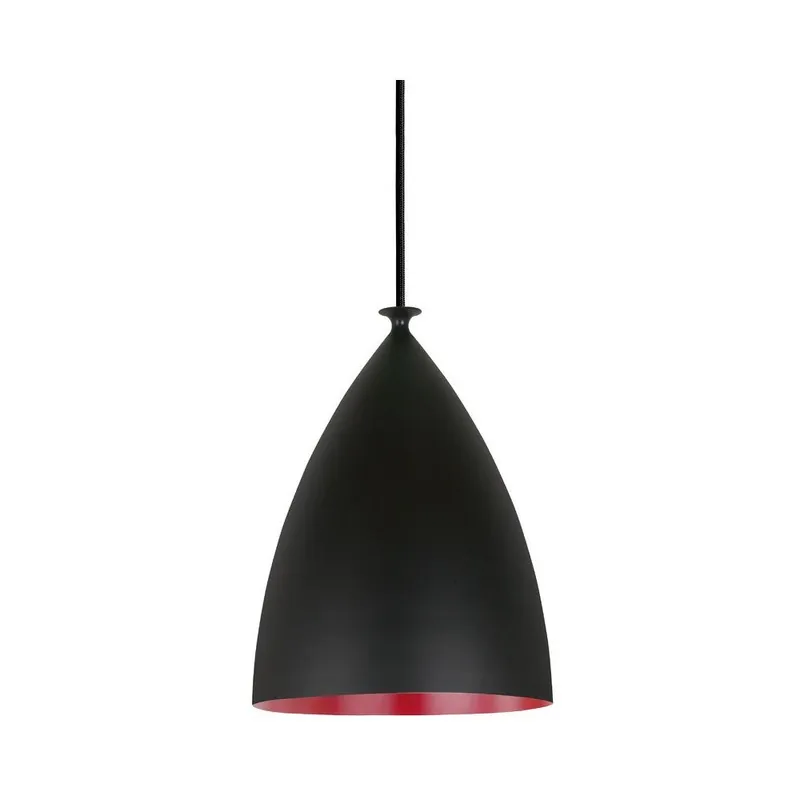Lampa wisząca Nordlux Slope 20 cm, czarna/czerwona Bonami Bestseller