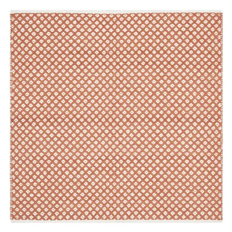 Czerwony dywan Safavieh Nantucket, 121x121 cm Bonami Szybka dostawa