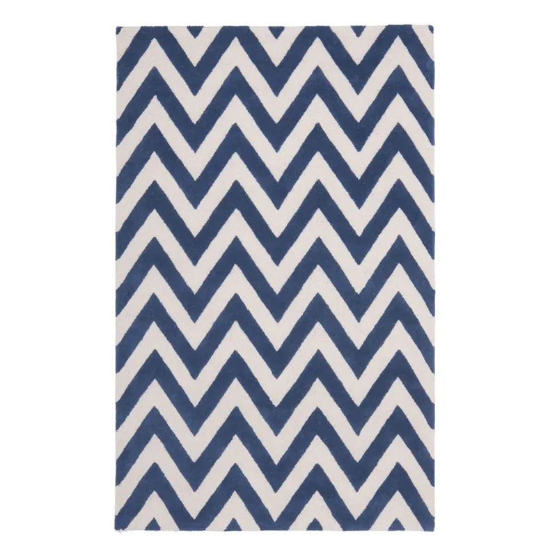 Oferta Niebieski dywan wełniany Safavieh Stella, 243x152 cm Bonami