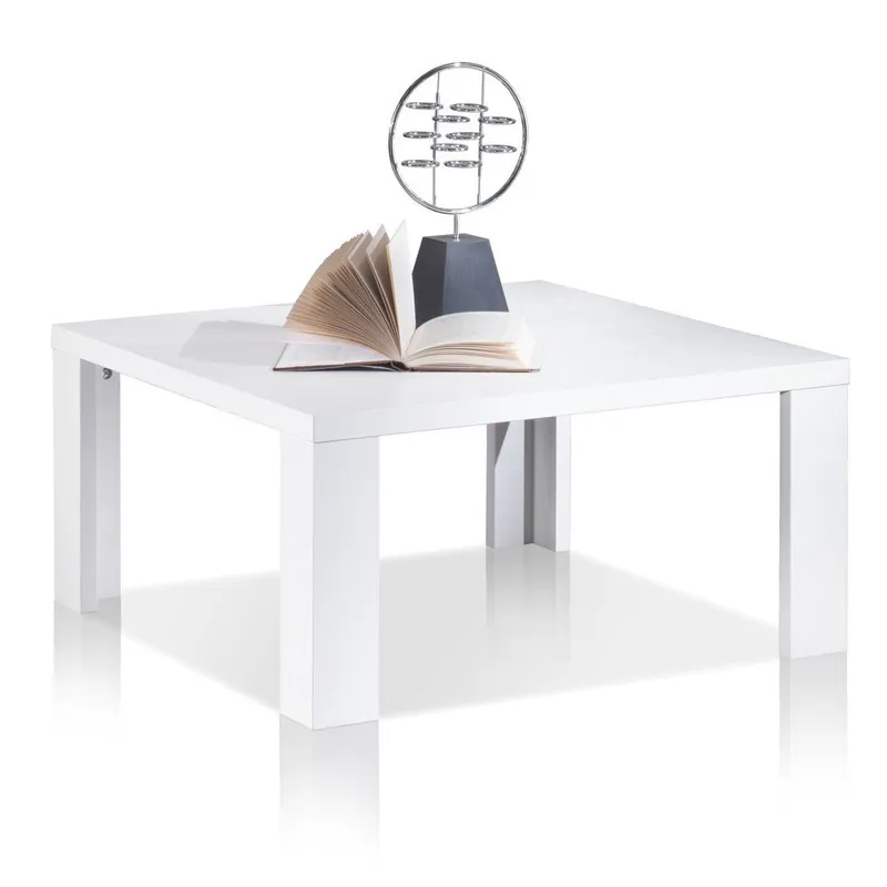 Stolik kawowy Coffee Table 70x70cm, biały Bonami Bezpieczna płatność