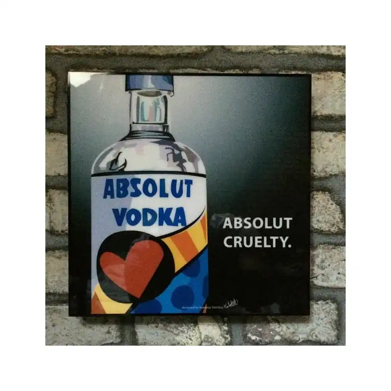 Taniej Obraz "Absolute Vodka" Bonami