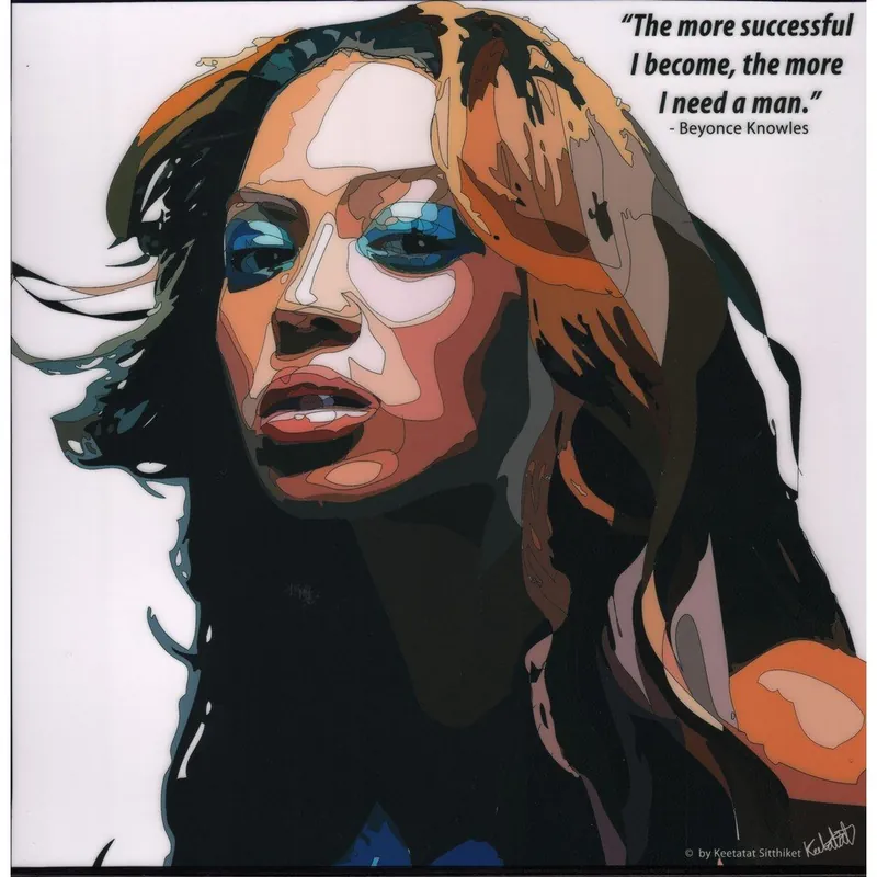 Obraz "Beyonce - The more succesful I become, the more I need a man" Bonami Darmowy zwrot
