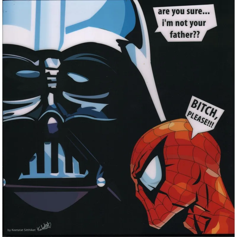 Kup teraz Obraz "Darth Vader - are you sure I am not your father" Bonami
