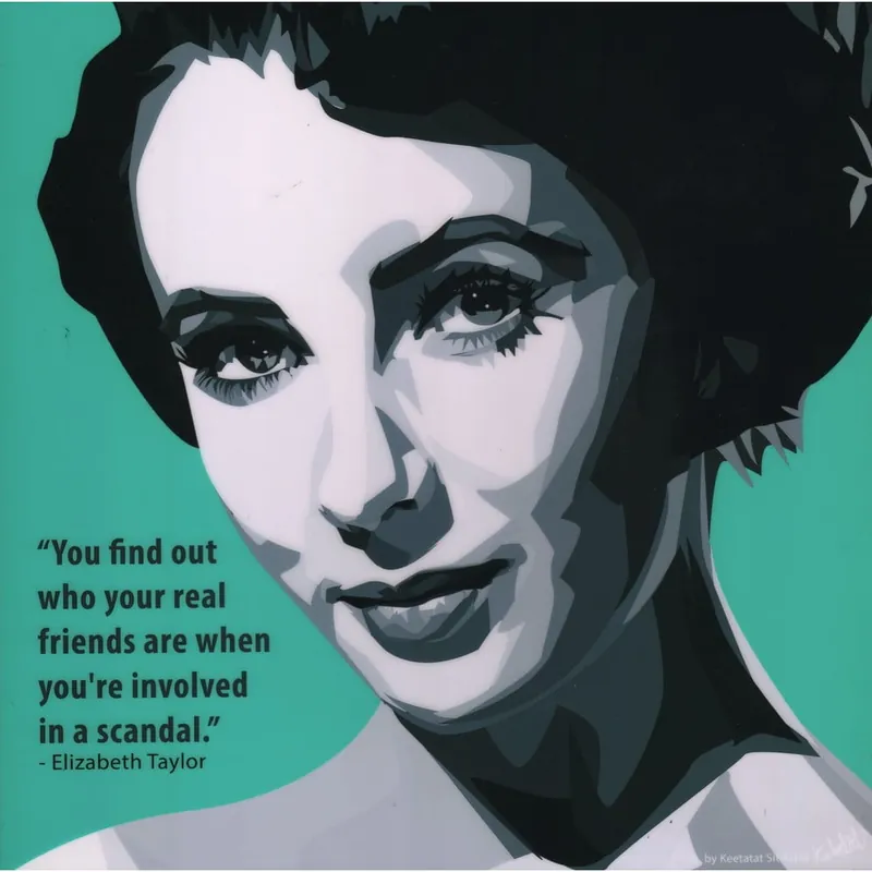 Obraz "Elizabeth Taylor" Bonami Szybka wysyłka