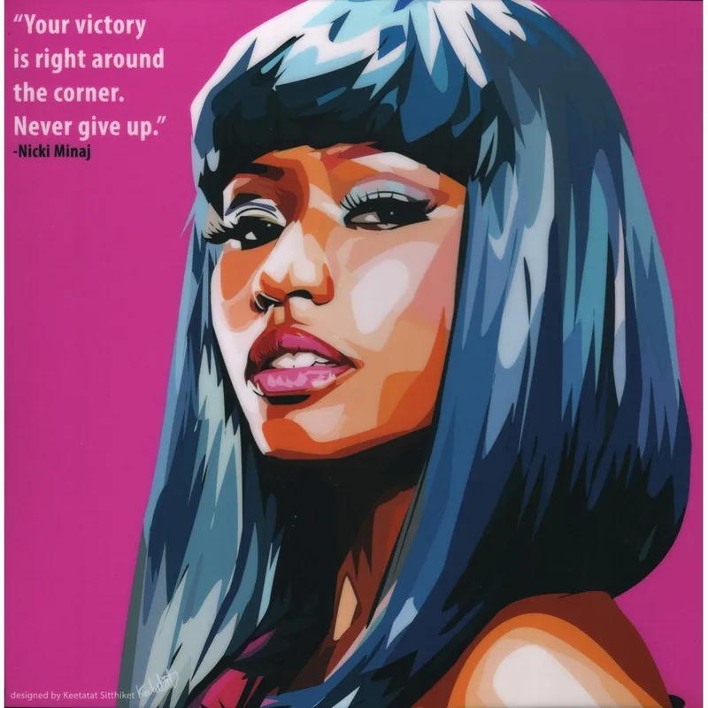Łatwy zwrot Obraz "Nicki Minaj" Bonami