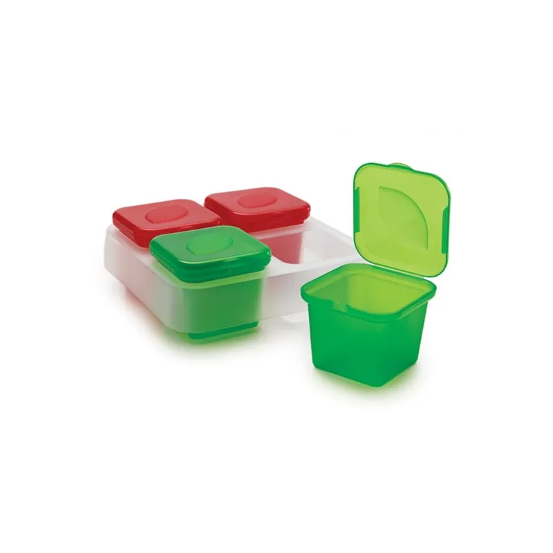 Hit sprzedaży Zestaw 4 pojemników na zioła i sosy Snips Frozen Sauce and Herb Bonami