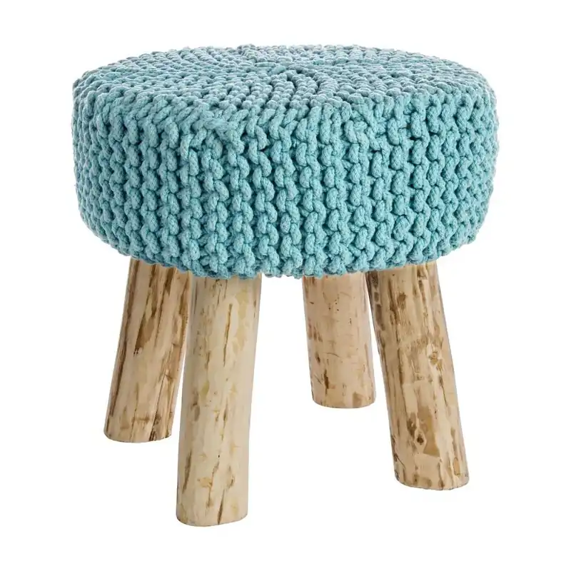 Szybka dostawa Taboret Interccio Turchese, 40x40 cm Bonami
