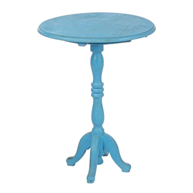 Cena promocyjna Stolik Margor Blue, 50x50x70 cm Bonami