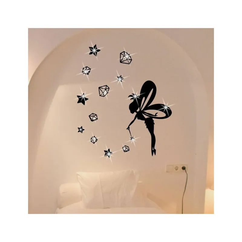 Bezpieczne zakupy Naklejka Swarovski Elements Fairy and Stars Bonami