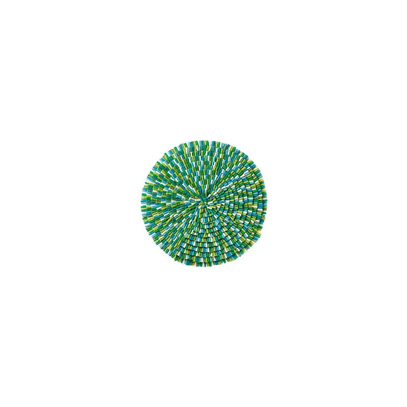 Wysoka jakość Wełniany dywan Wool Mat Bubble Green, 75 cm Bonami