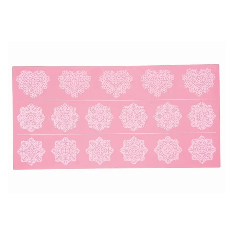 Bezpieczna płatność Silikonowa mata do koronek Lace Icing Mould, 39x19,5 cm Bonami