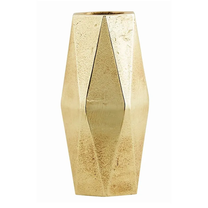 Wazon Geometry Tall Gold Bonami Darmowy zwrot