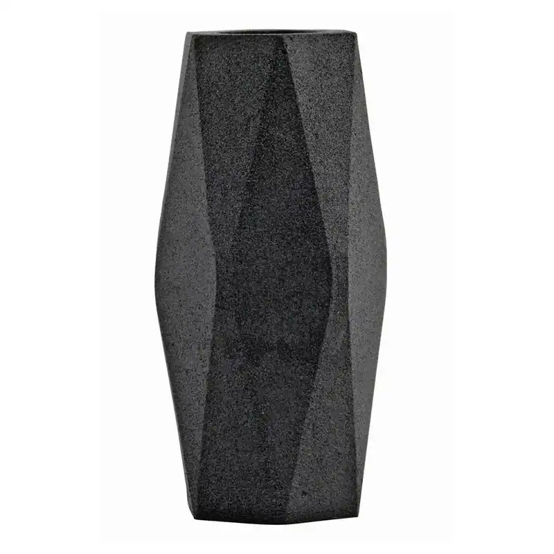 Super okazja Wazon Geometry Tall Black Bonami