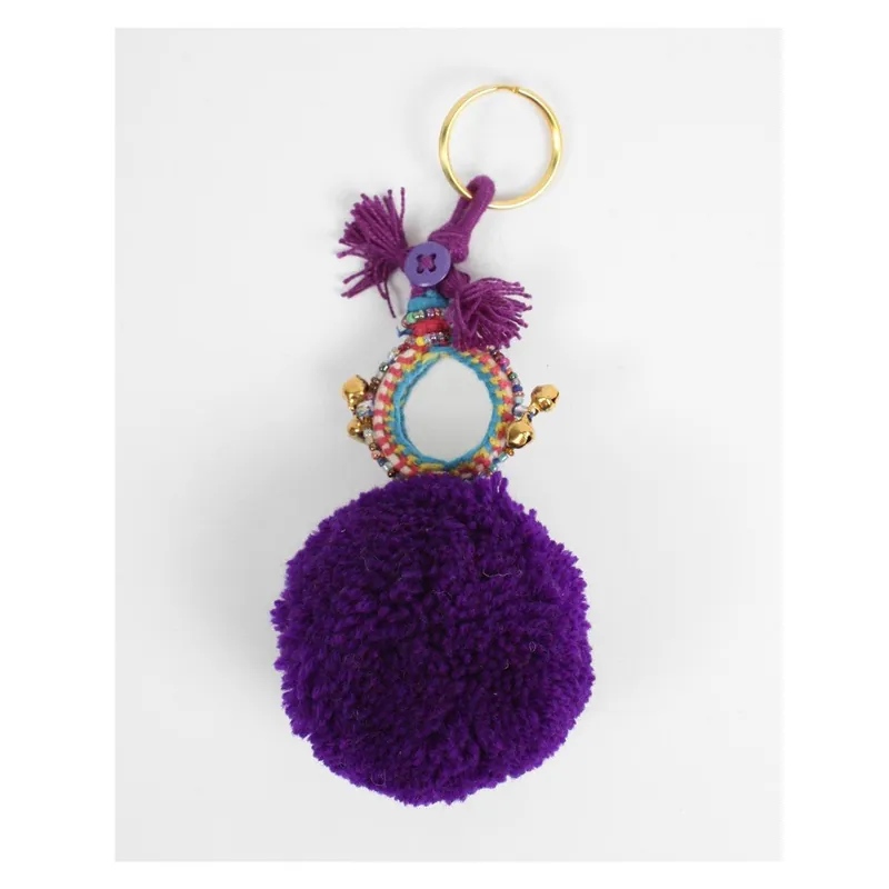 Zamów dziś Breloczek Pom Pom Purple Bonami