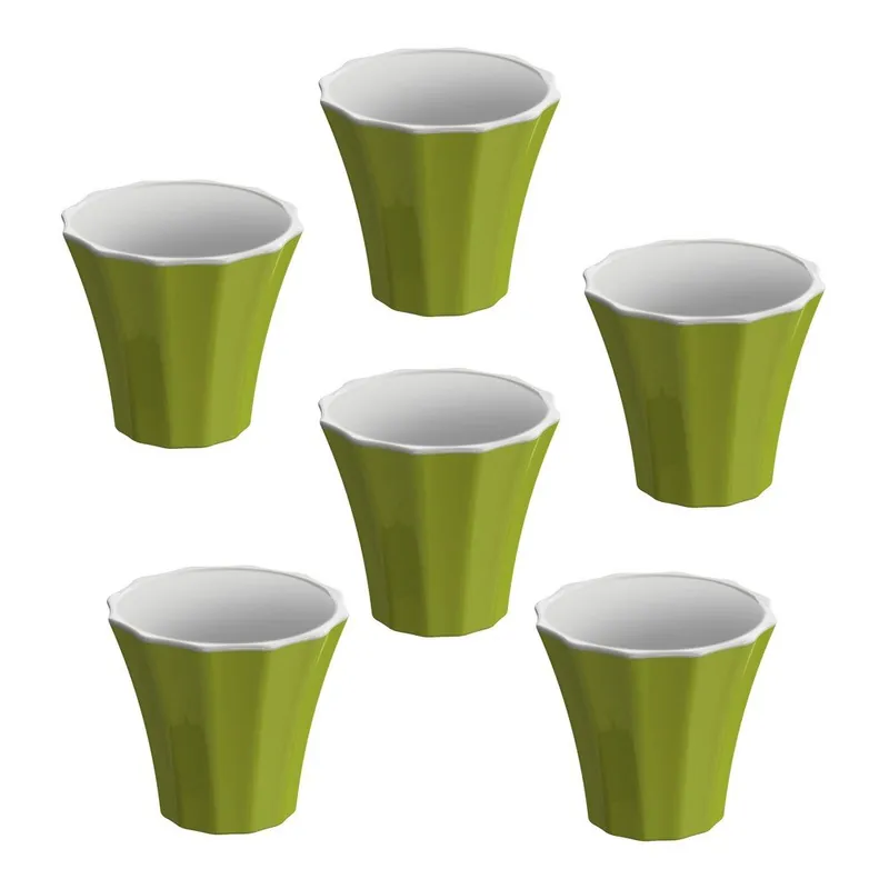 Komplet 6 filiżanek Colour, zielony Bonami Ograniczona ilość