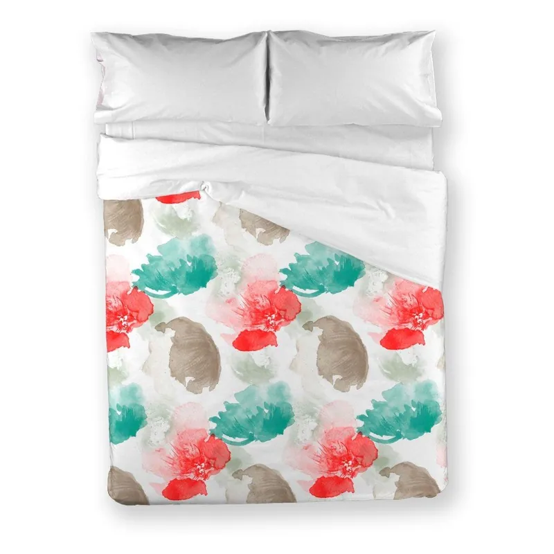 Pościel Acuarella Turquesa, 240x220 cm Bonami Oferta